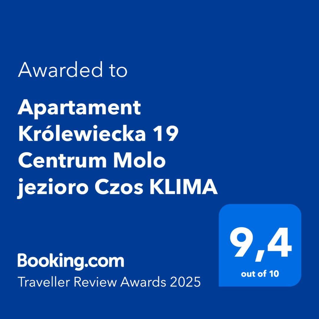 Apartament Krolewiecka 19 Centrum Molo Jezioro Czos Klima Mrągowo Exteriör bild